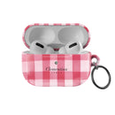 Coque Apple Airpods Pro 3 Pink Gingham