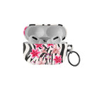 Coque Apple Airpods Pro Coque Zèbre Et Floral Pour