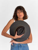 Sombrero de Paja Alba - Negro