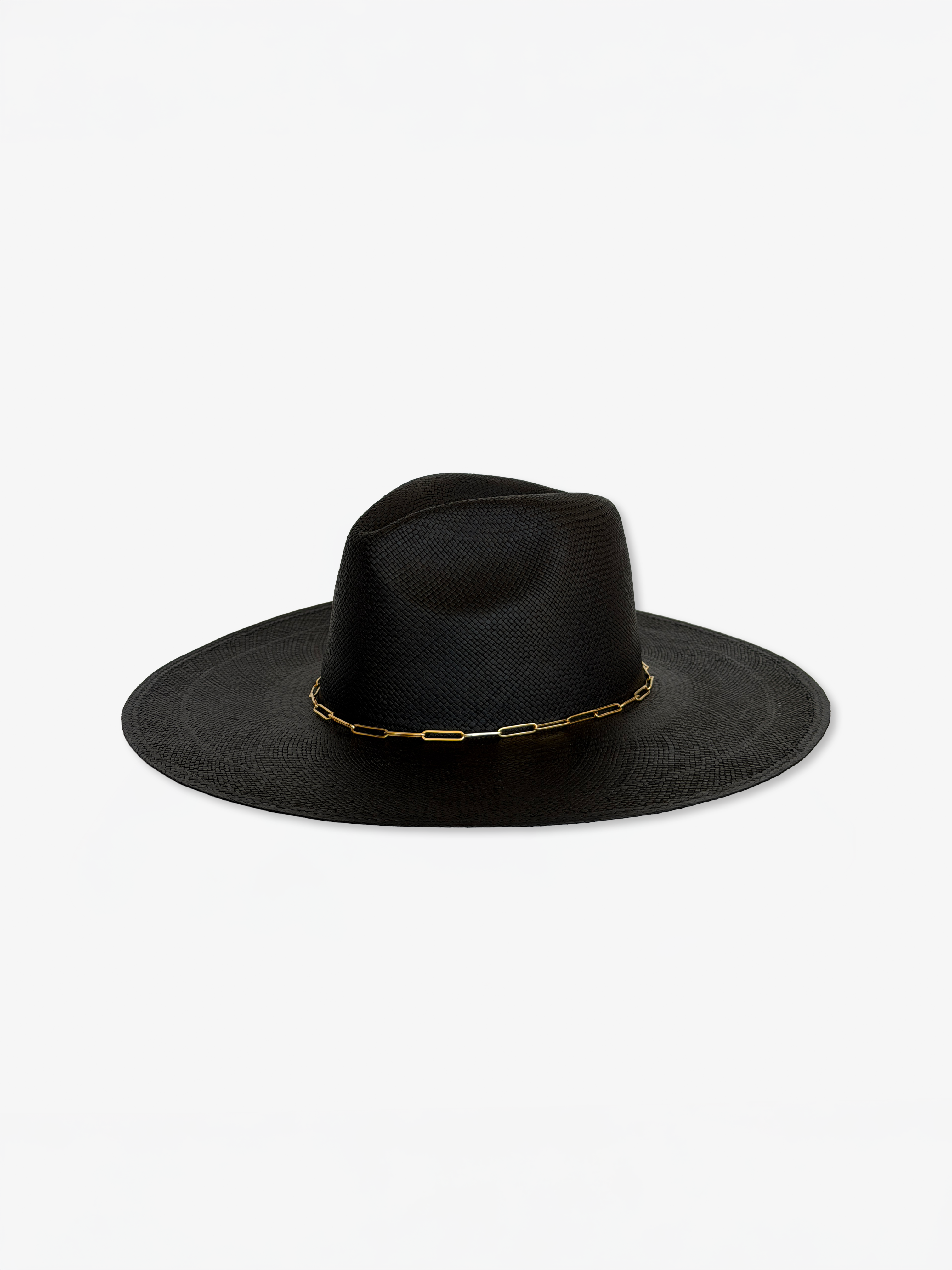 Alma Straw Hat - Black