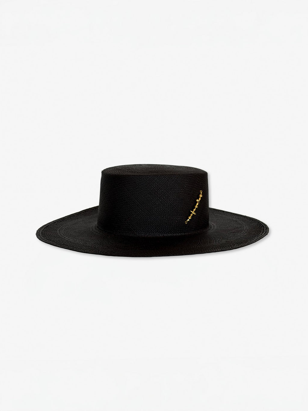 Alba Straw Hat - Black