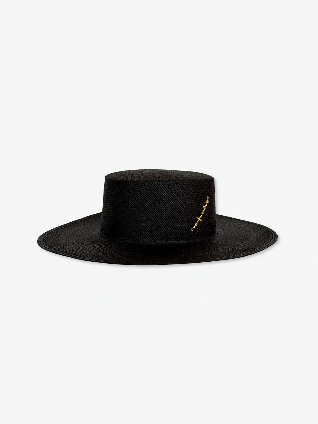 Alba Straw Hat - Black