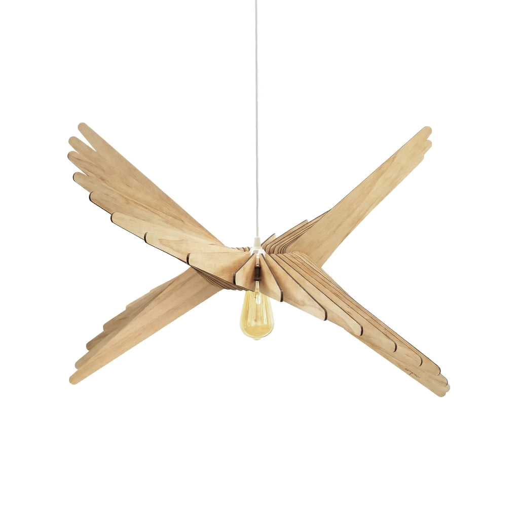 Albatros gebeitst Eiken | Hanglamp