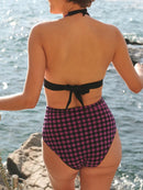 Culotte De Bain Taille Haute Jamie - Bb Violet