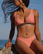 Top de bikini Josephine - Polvo