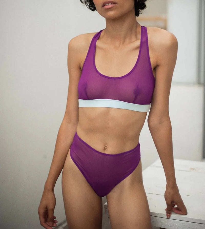 Culotte Coco - Violet Tulle