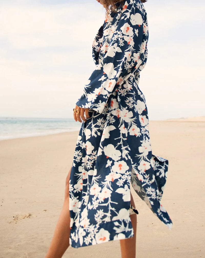 Robe Dalia - Hibiscus Bue