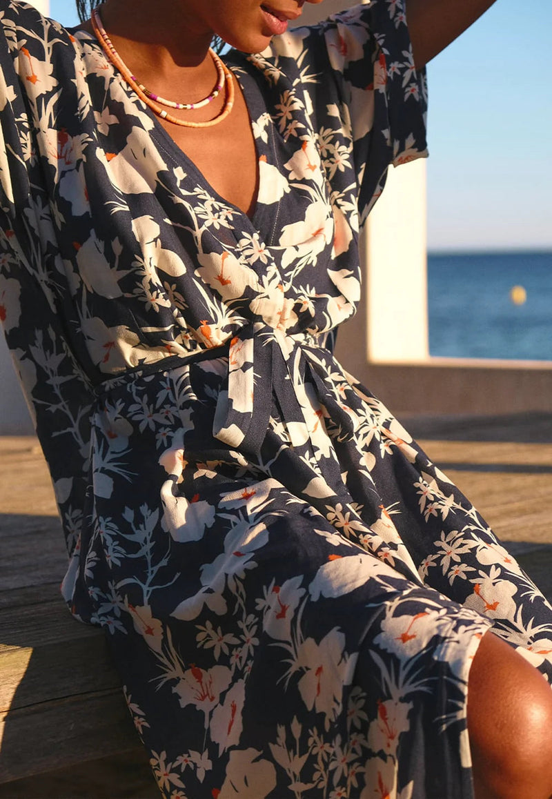 Robe Dalia - Hibiscus Bue