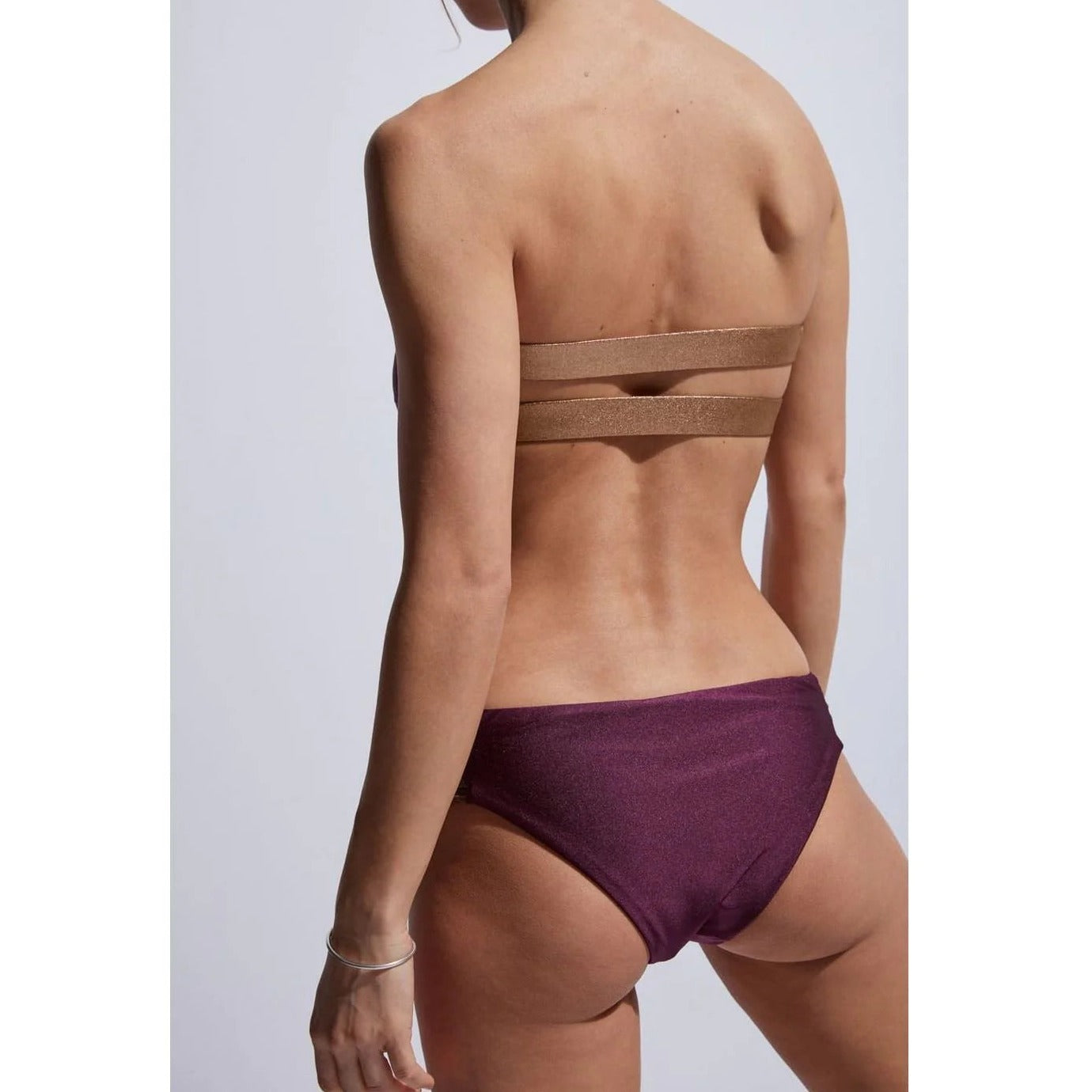 Top De Bañador Marie - Wine Glossy