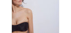 Haut de Maillot Monica - Black-Gold - Femme