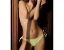 Bas De Maillot Serena - Yellow Seersucker