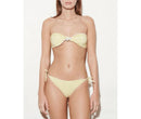 Bas De Maillot Serena - Yellow Seersucker