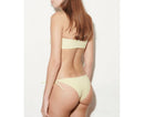 Bas De Maillot Serena - Yellow Seersucker
