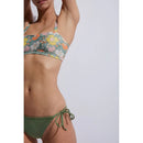 Taia Bikini Top - Flower Khaki
