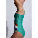 Maillot Une Pièce Venice - Green Glossy