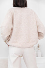 ALI Beige - Gilet Laine