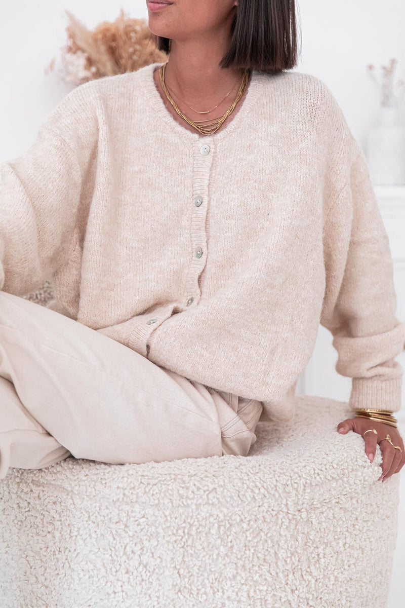 ALI Beige - Wool Vest