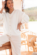 ALI White - Wool Vest
