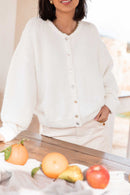 ALI White - Wool Vest