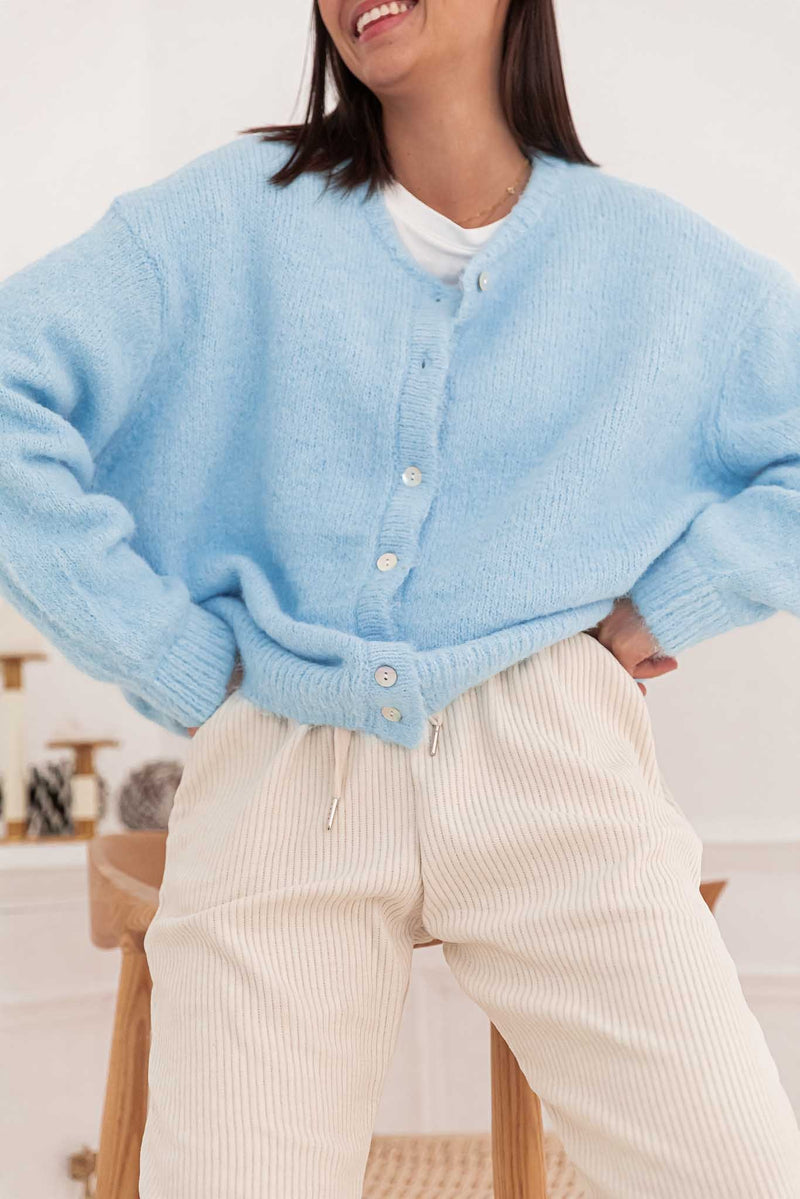ALI Blue - Wool Vest