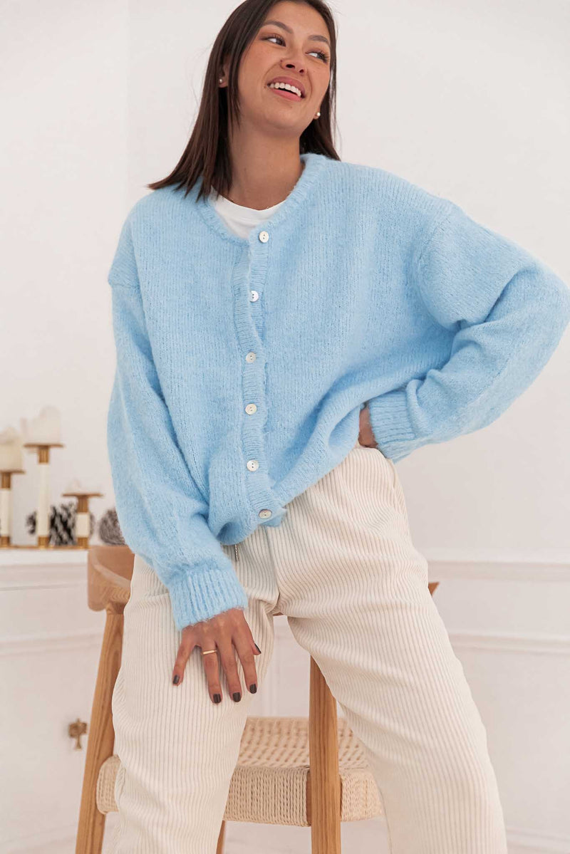 ALI Blue - Wool Vest