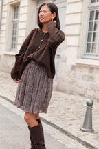 ALI Chocolat - Gilet Laine