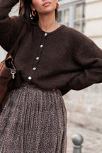 ALI Chocolat - Gilet Laine