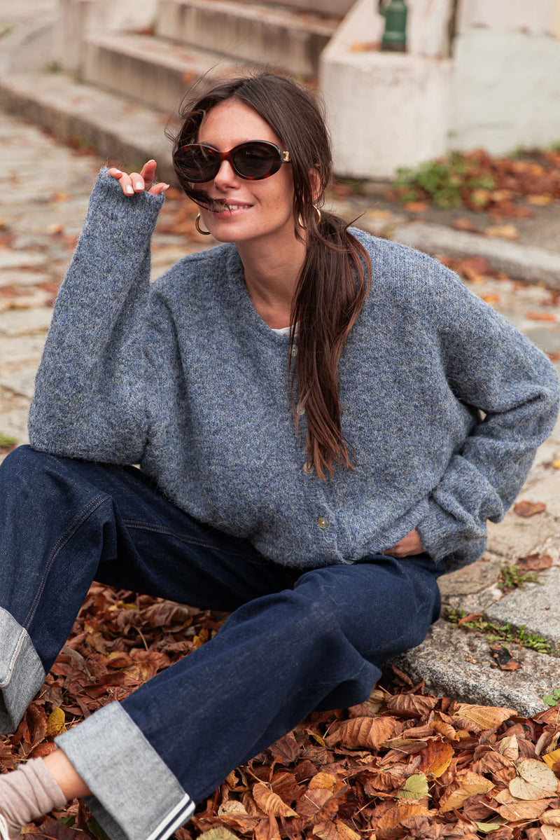 ALI Denim - Gilet Laine