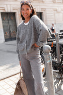 ALI Anthracite Gray - Wool Vest