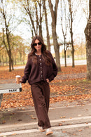 ALI Plum - Wool Vest