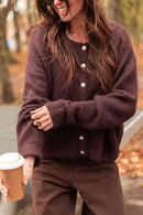 ALI Plum - Wool Vest