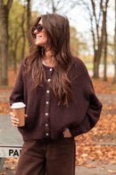 ALI Plum - Wool Vest