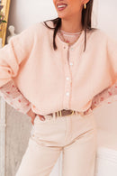 ALI Rose Poudré - Gilet Laine