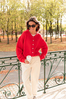 ALI Red - Wool Vest