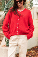 ALI Red - Wool Vest