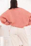 ALI Vieux Rose - Gilet Laine