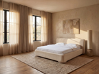 Alia - Letto contenitore - Velluto