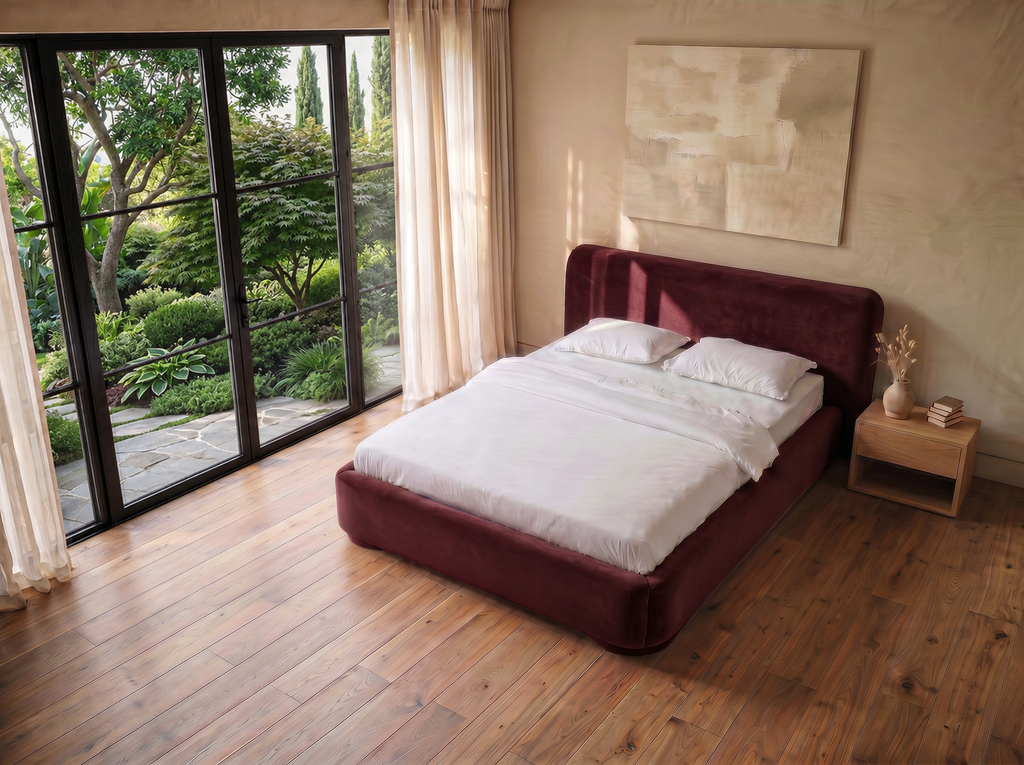 Alia - Letto contenitore - Velluto