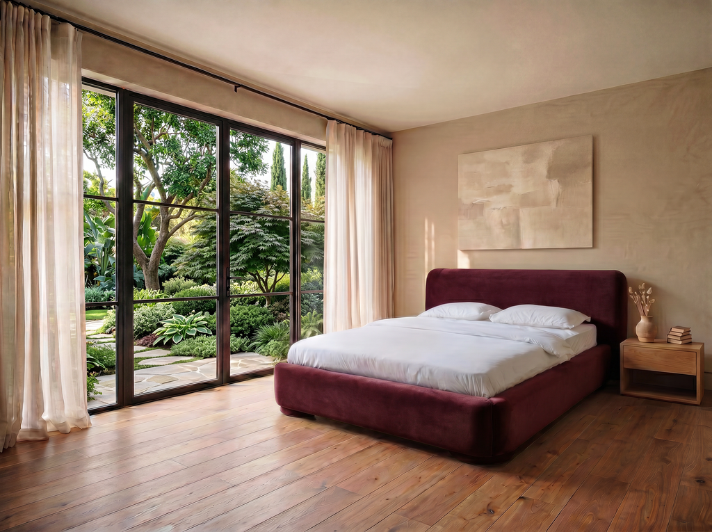 Alia - Letto contenitore - Velluto