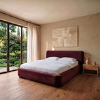Alia - Letto contenitore - Velluto