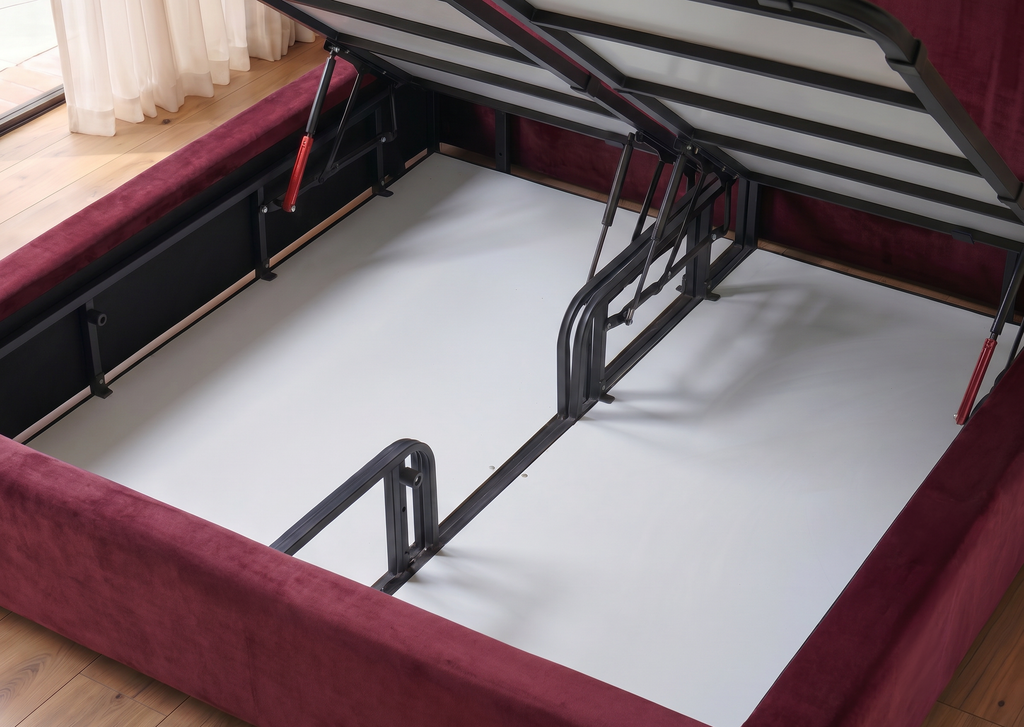 Alia - Letto contenitore - Velluto