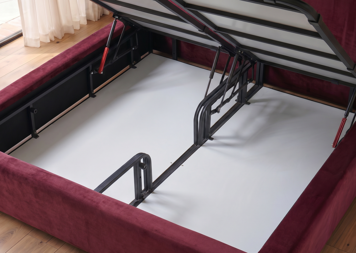 Alia - Letto contenitore - Velluto
