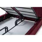 Alia - Letto contenitore - Velluto