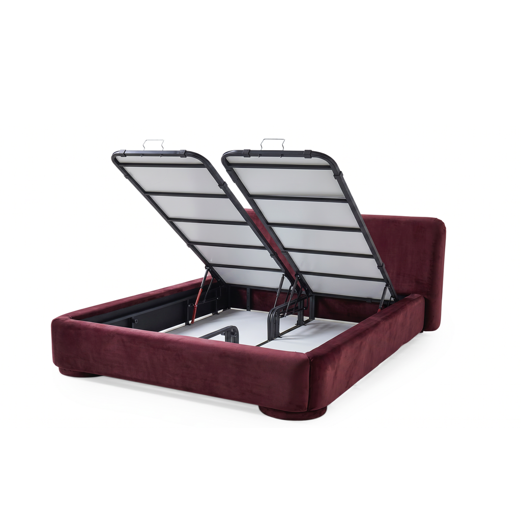 Alia - Letto contenitore - Velluto