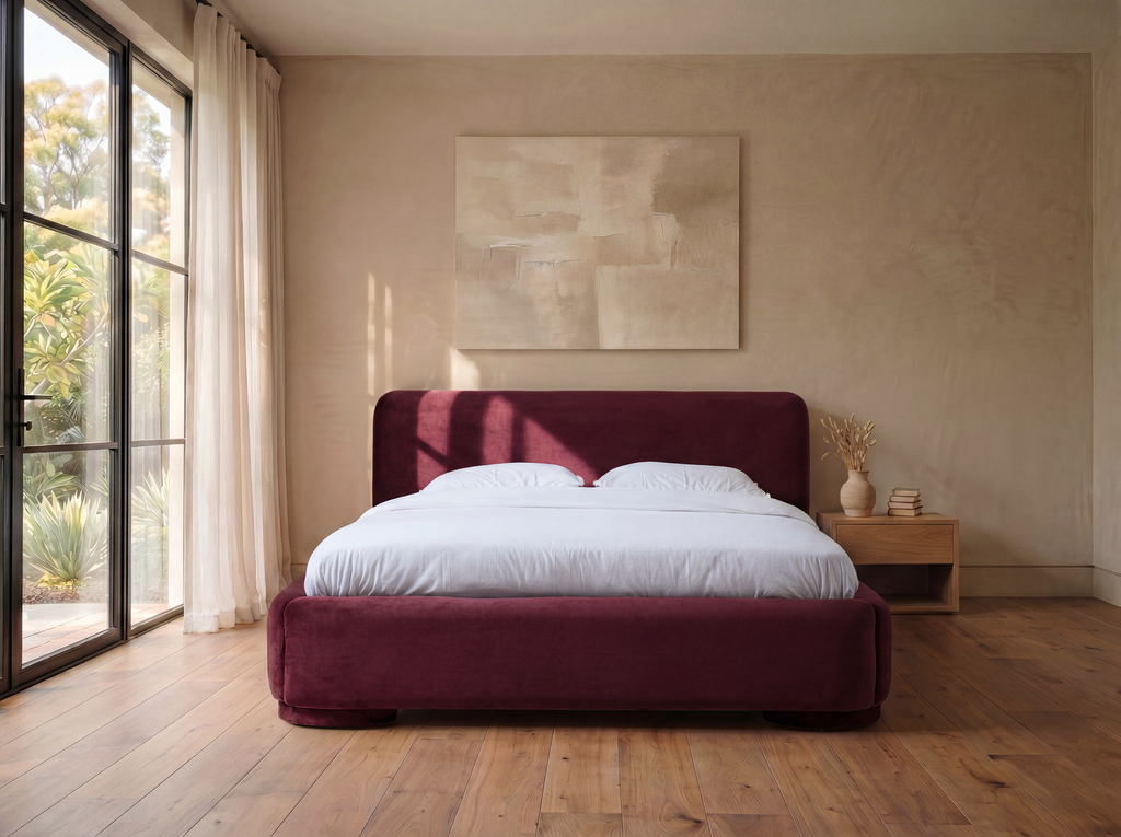 Alia - Letto contenitore - Velluto