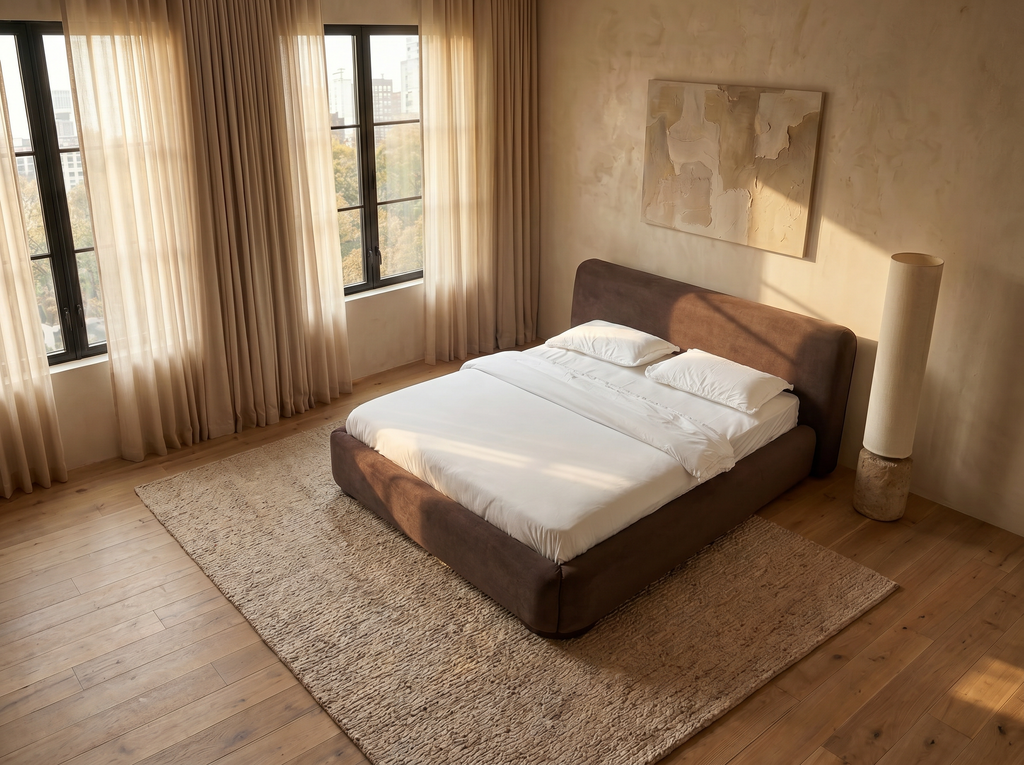 Alia - Letto contenitore - Velluto