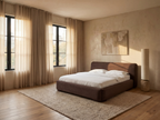 Alia - Letto contenitore - Velluto