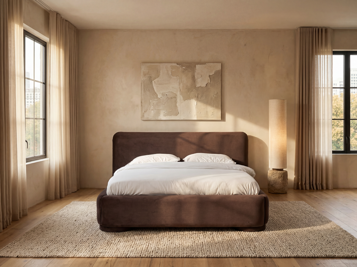Alia - Letto contenitore - Velluto