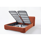 Alia - Letto contenitore - Velluto