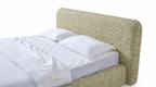Alia – Polsterbett mit Bettkasten – Melierter Stoff